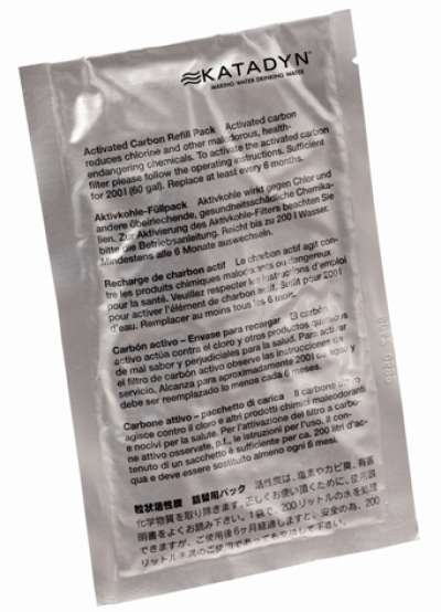 Katadyn széngranulátum a tiszta vízért