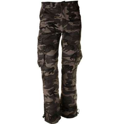 Férfinadrág szigetelt Loshan, minta Alan álcázó szürke