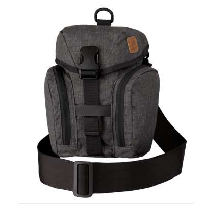 Helikon-Tex Válltáska ESSENTIAL KITBAG® - nylon és poliészter keverék - melange fekete-szürke