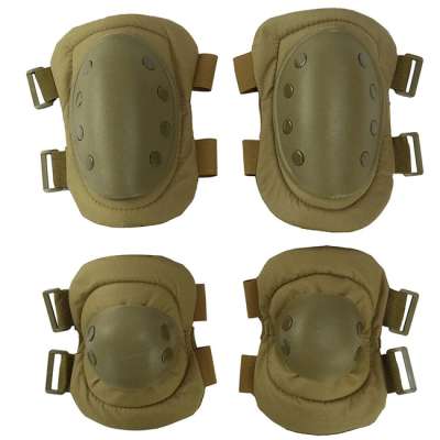 Dragowa Tactical taktikai taktikai térd- és könyökvédő, khaki színű