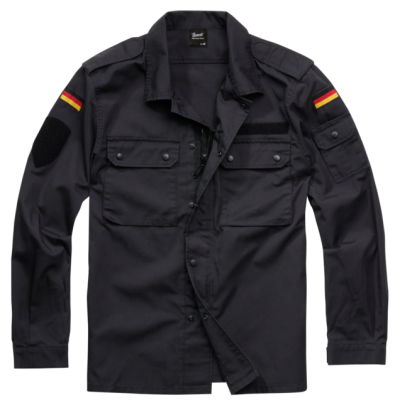 Brandit BW kabát, fekete