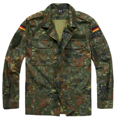 Brandit BW kabát, flecktarn