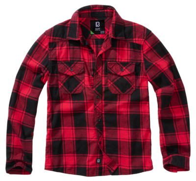 Brandit hosszú ujjú gyereking, piros fekete