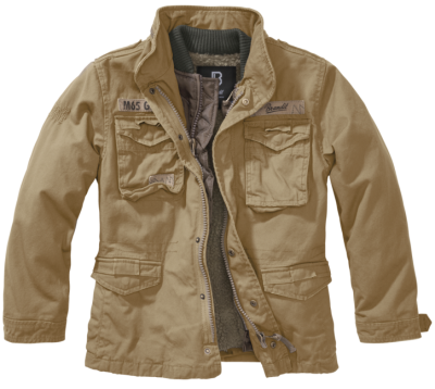 Brandit gyermek M65 Giant kabát, teve színű