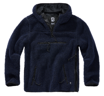 Brandit fleece pulóver Teddyfleece Worker, tengerészkék