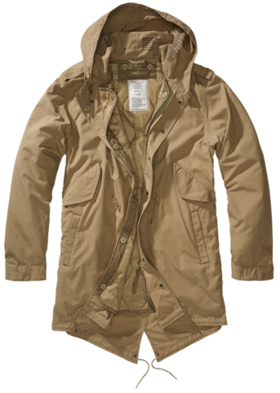 Brandit M51 US parka, teve színű