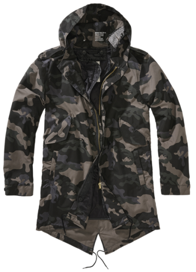 Brandit M51 US Parka, sötétkamó