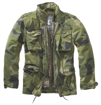 Brandit M65 Giant télikabát, svéd terepszínű M90