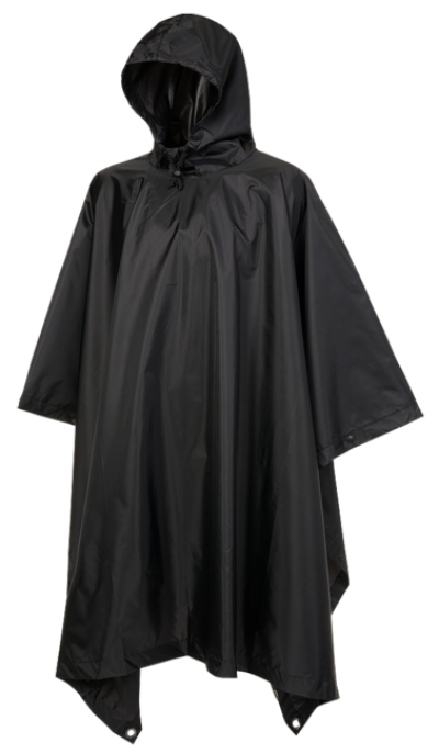 Brandit Ripstop poncsó, fekete