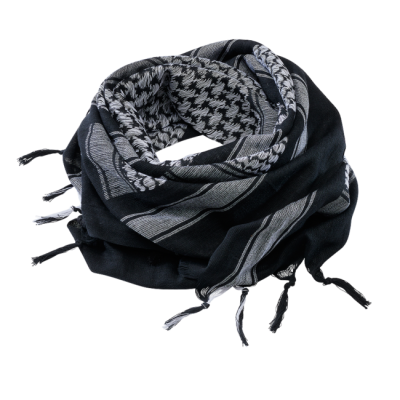 Brandit Shemag sál, fekete és fehér