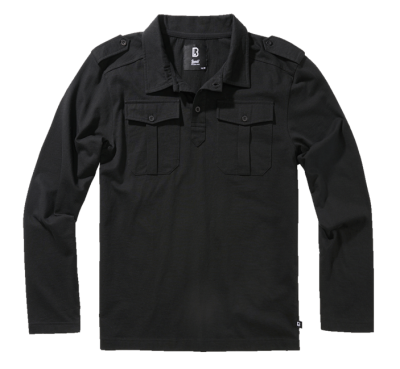 Brandit Willis hosszú ujjú pólóing, fekete