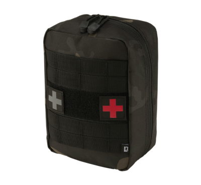 Brandit Molle First Aid L tasak, sötét színarcképes