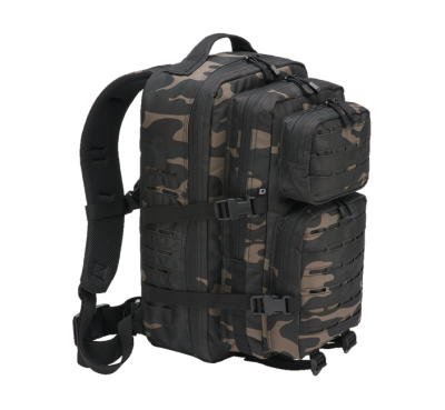 Brandit US Cooper Lasercut nagy hátizsák 40L, darkcamo, sötétkamó