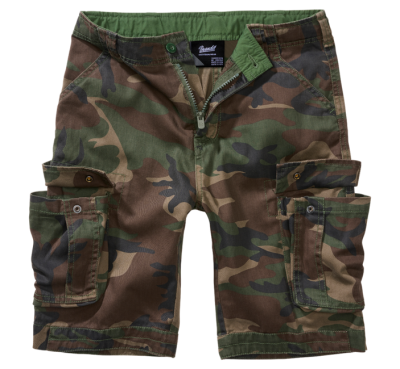 Brandit gyermek Urban Legend rövidnadrág, erdei tájkép