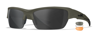 WileyX VALOR 2.5 Grey/Clear/Light Rust, zöld