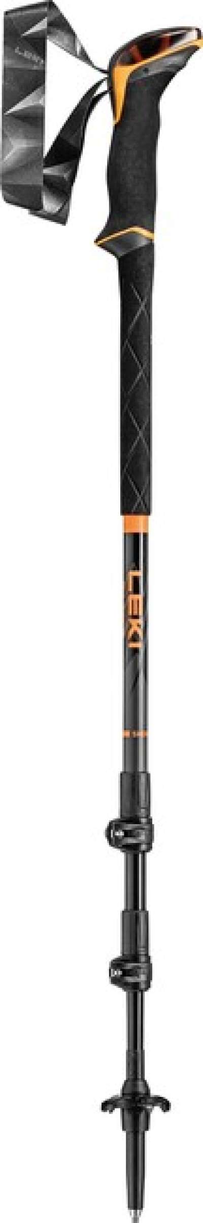 LEKI Trekking botok Sherpa Lite, neonorange-fekete-denimkék, 100 - 135 cm