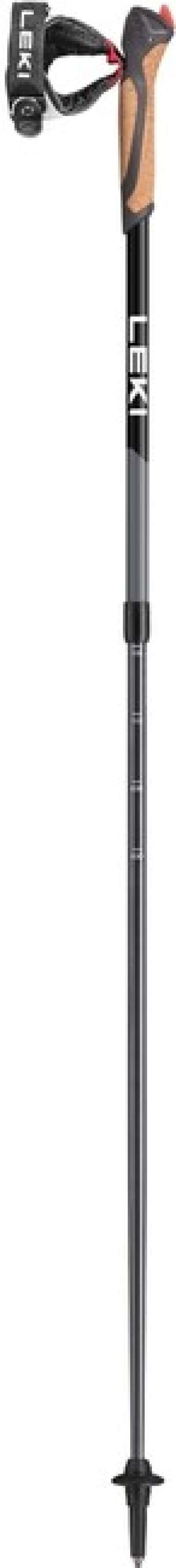 LEKI Nordic Walking botok Spin, fekete-ezüst-szürke-fehér, 100 - 130 cm, fekete-ezüst-szürke-fehér, 100 - 130 cm