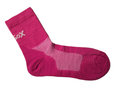 SherpaX /ApasoX Solo zokni sötét rózsaszín