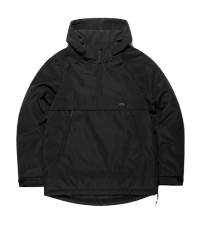 Vintage Industries Oscar kabát, fekete