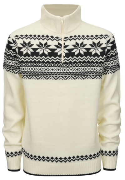 Brandit pulóver norvég Troyer, fehér