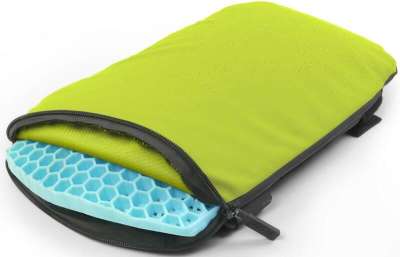 Mosh Kamper kültéri ülőpárna, lime/fekete
