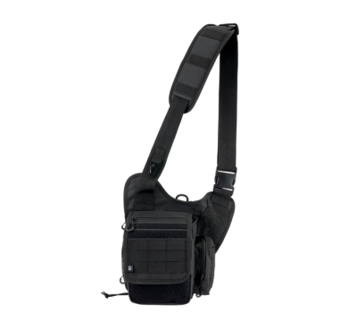 Brandit multifunkcionális utazási oldaltáska, fekete