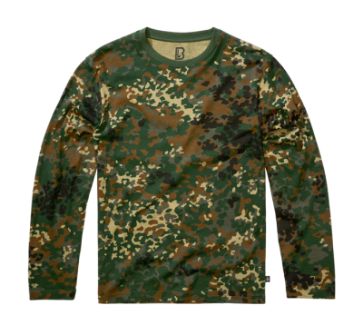 Brandit Premium hosszú ujjú póló, flecktarn