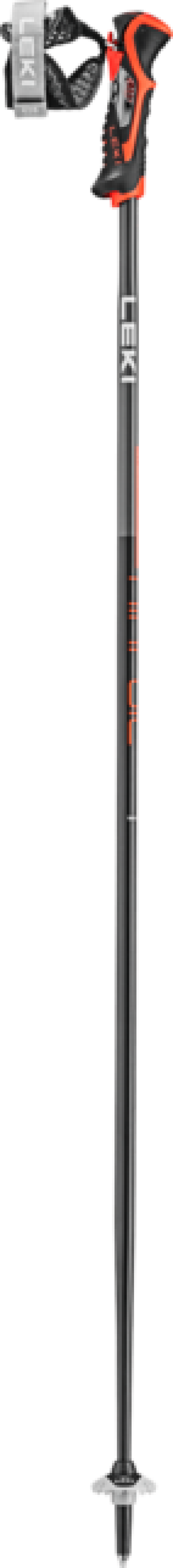 LEKI síbotok Airfoil 3D, sötét antracit-fényes piros-fekete