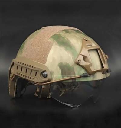 DRAGOWA Tactical Taktikai sisak Fast MH Charger szemüveggel, FG (tanúsítvány nélkül)