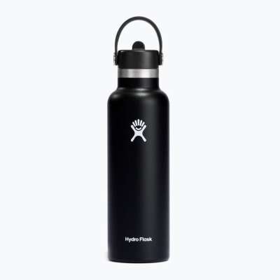 Hydro Flask Thermo palack szájjal 21 OZ Standard Flex Straw Cap, fekete