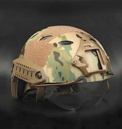 DRAGOWA Tactical Gyors PJ taktikai sisak szemüveggel Bolt, CP (tanúsítvány nélkül)