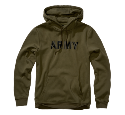 Brandit kapucnis pulóver Army, olajzöld