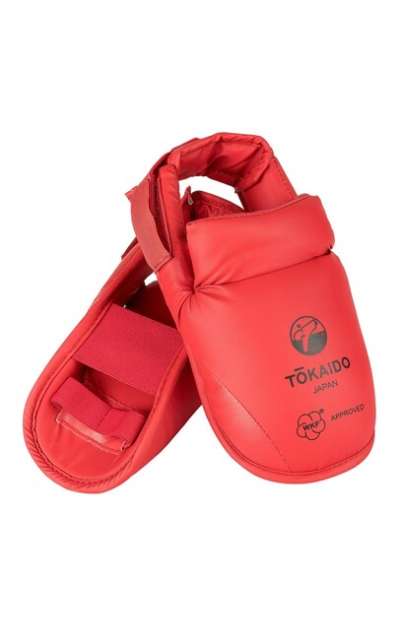 Tokaido WKF fejvédő, piros