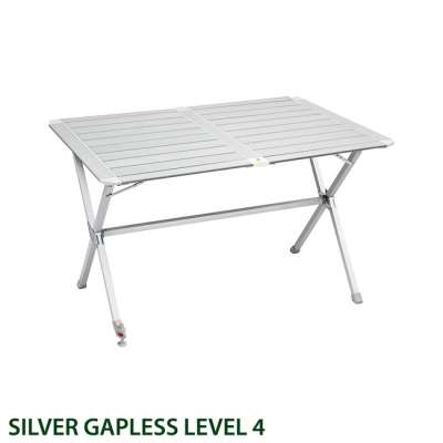 Brunner kempingasztal Silver Gapless 4. szint
