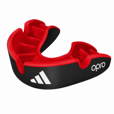 Adidas fogvédő Opro Gen4 Silver, fekete-piros