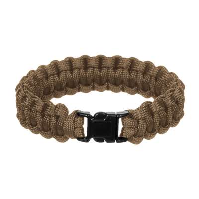 WARAGOD Paracord karkötő műanyag klipsz Corna, prérifarkas