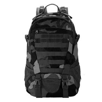 DRAGOWA TACTICAL Taktikai hátizsák Bravo 27 L, blackcamo, fekete színű