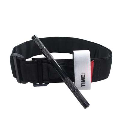 DRAGOWA Tactical Lehúzható Tourniquet Flex Plus, fekete