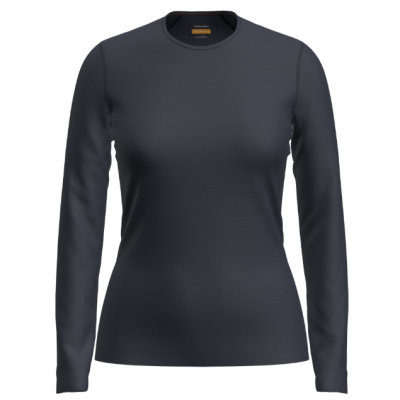 Icebreaker női hosszú ujjú termál póló 200 Oasis, sötétkék