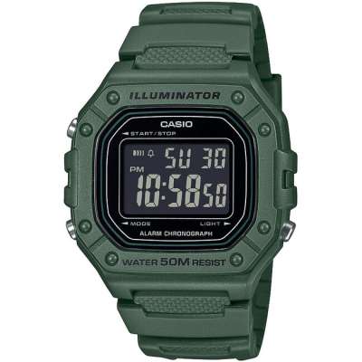 Casio Óra W-218H-3BVEF, zöld