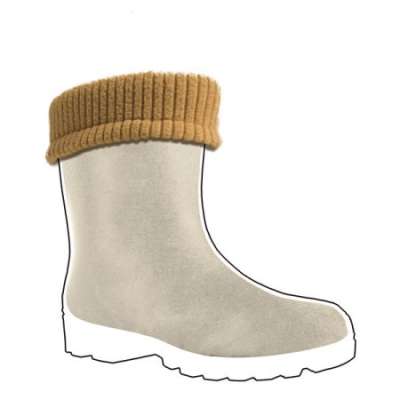 Demar Young 2 Fur cipőbetét, bézs