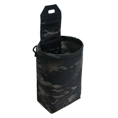 Leguon Összecsukható eldobható zseb FoldCore, Black Multicam
