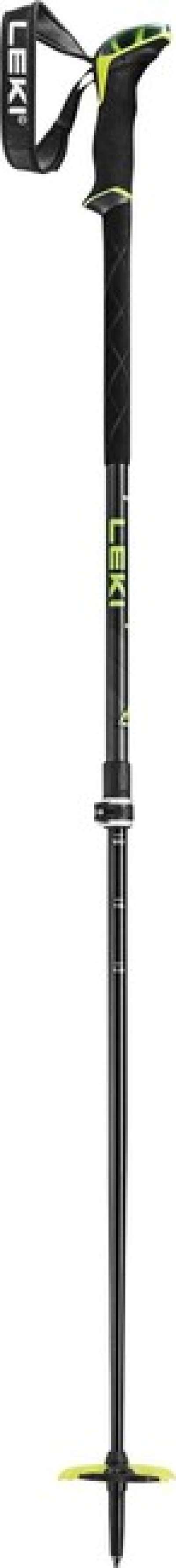 LEKI Síalpinizmus botok Guide 2, fekete/neon sárga/sötét antracit