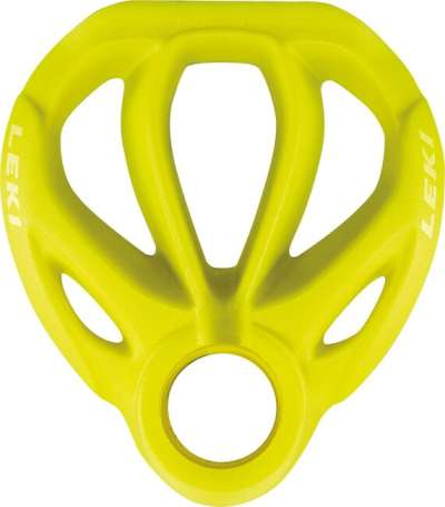 LEKI Contour Binding Basket Race tányérok, neon sárga