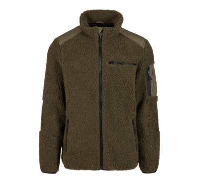 Brandit Férfi polárdzseki Ramble Teddyfleece, olívzöld