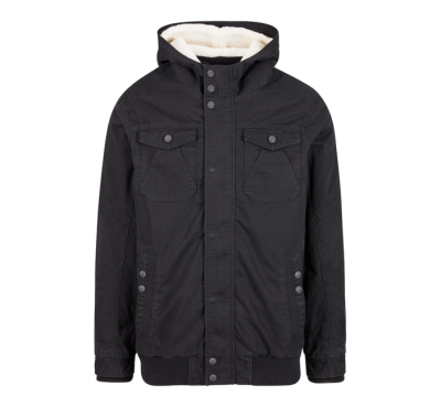 Brandit Férfi téli kabát Meadow Jacket, fekete