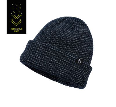 Brandit Fényvisszaverő téli sapka, tengerészkék