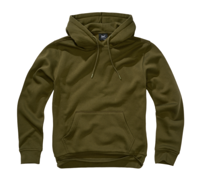 Brandit Férfi kapucnis pulóver Tom Sweathoody, olívzöld
