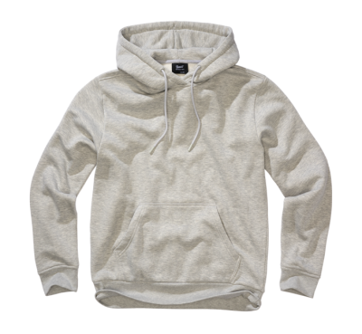 Brandit Férfi kapucnis pulóver Tom Sweathoody, szürke melange