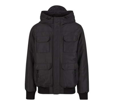 Brandit Férfi téli kabát Men Exploration, fekete